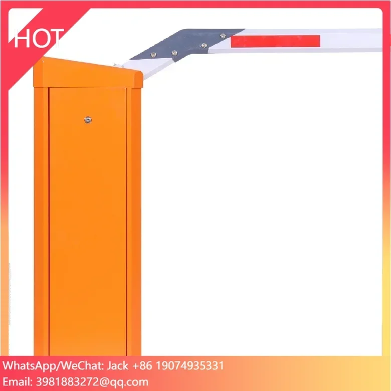 Speed Adjustable Parking Lot Gate Barrier Rod 24V DC Brushless Motor Rfid Automatic Boom Barrier Gate Traffic Servo Barrier