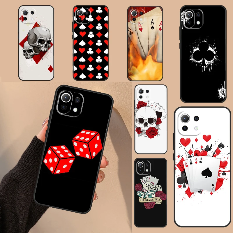 Poker Surreal Aesthetic Art For Xiaomi 13 Ultra 11T 12T Pro 12 Lite 12X Case For POCO X5 X3 F5 Pro M6 M5s F4 X4 GT F3