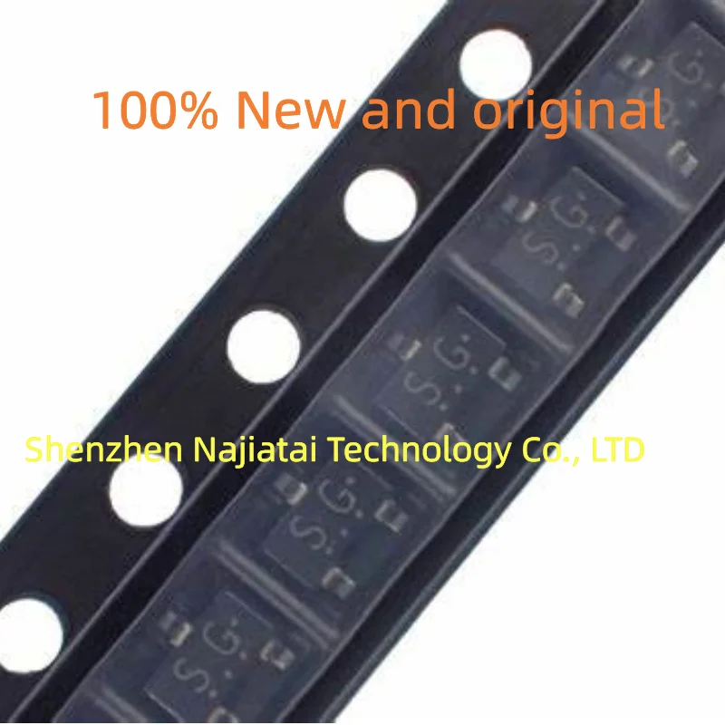 100PCS/LOT 100% New Original 2SA1162S-GR 2SA1162S SG SC-59-3 IC Chip