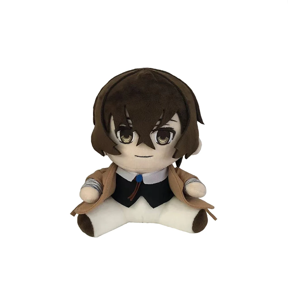 Anime Dazai Cos Chuuya Cosplay Fantasy Plush Cartoon Cute Soft Stuffed Dolls Mascot para adultos y niños, regalo de cumpleaños y Navidad