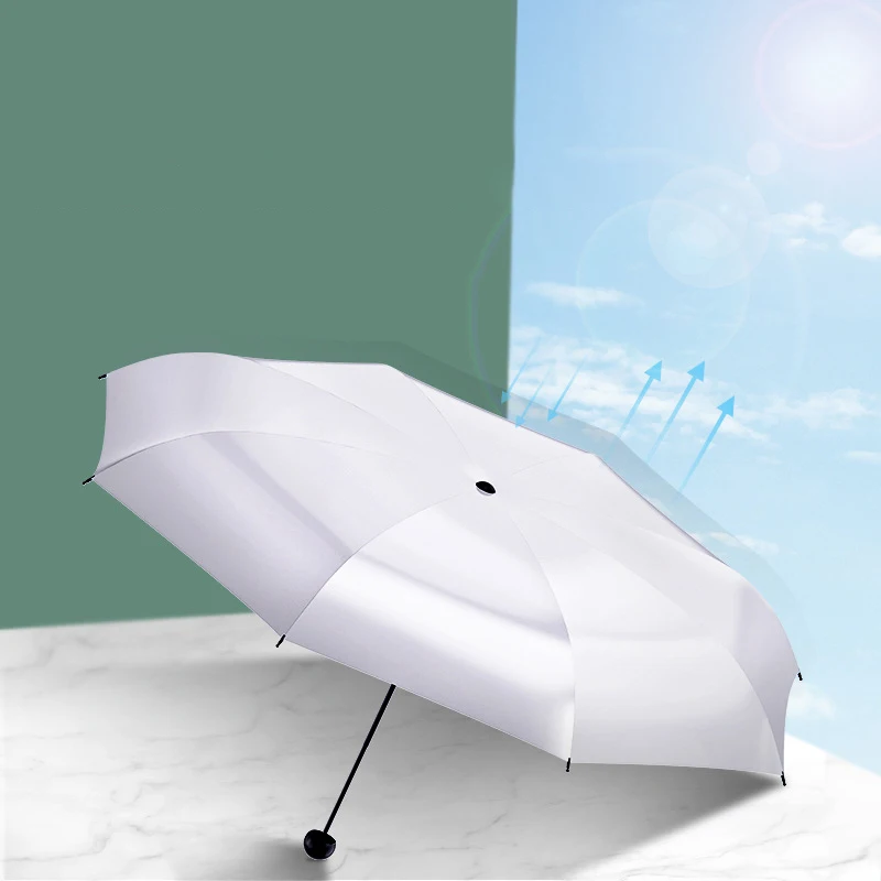 3 IN 1 Photo Studio Umbrella Photography Photo Video Light Reflector Umbrella Sliver Black Sun Umbrella