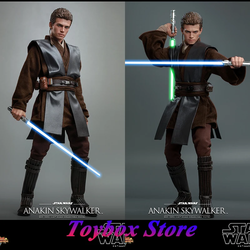 HOTTOYS HT 1/6 MMS677 Anakin Skywalker Movable Action Figure Star Wars：Episode II-Attack of the Clones 12