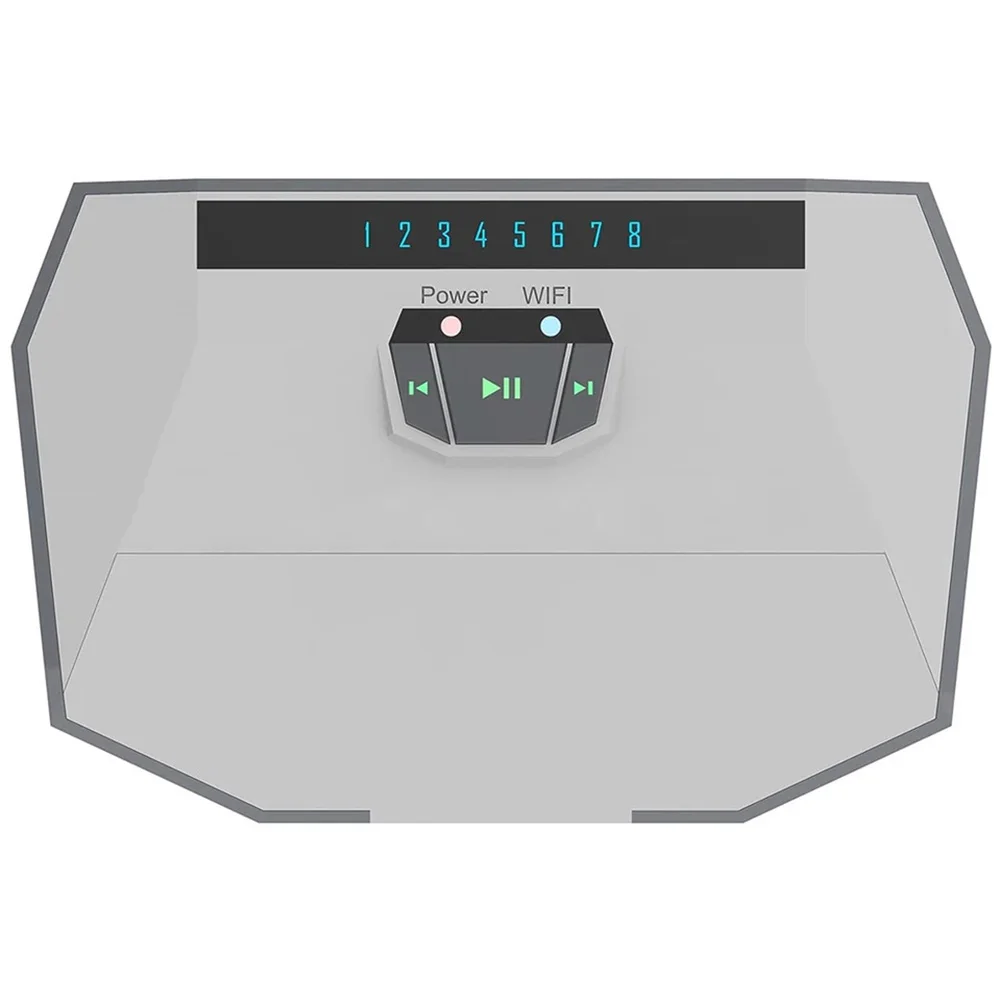 

Wi Fi Intelligent 8-Zone Irrigation Remote Irrigation Weather Recognition Wi Fi Intelligent Suitable For Gardens Lawns Greenhous