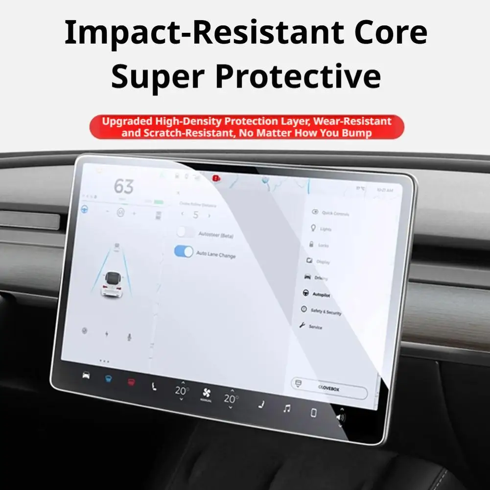 For Volvo EX90 2025 Polestar 3 Car Central Control Navigation Instrument Display Screen Protective Film Interior Sticker TPU PPF