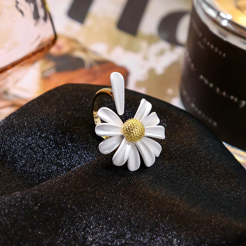 Women's Korean Style Adjustable Angel Wings Ring