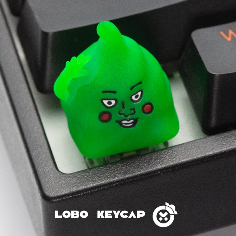 Mob Psycho 100 Tastenkappe Kageyama Shigeo Mobu Reigen Arataka Dimple Esc Anime Charakter mechanische Tastatur Zubehör einzelne Tastenkappe
