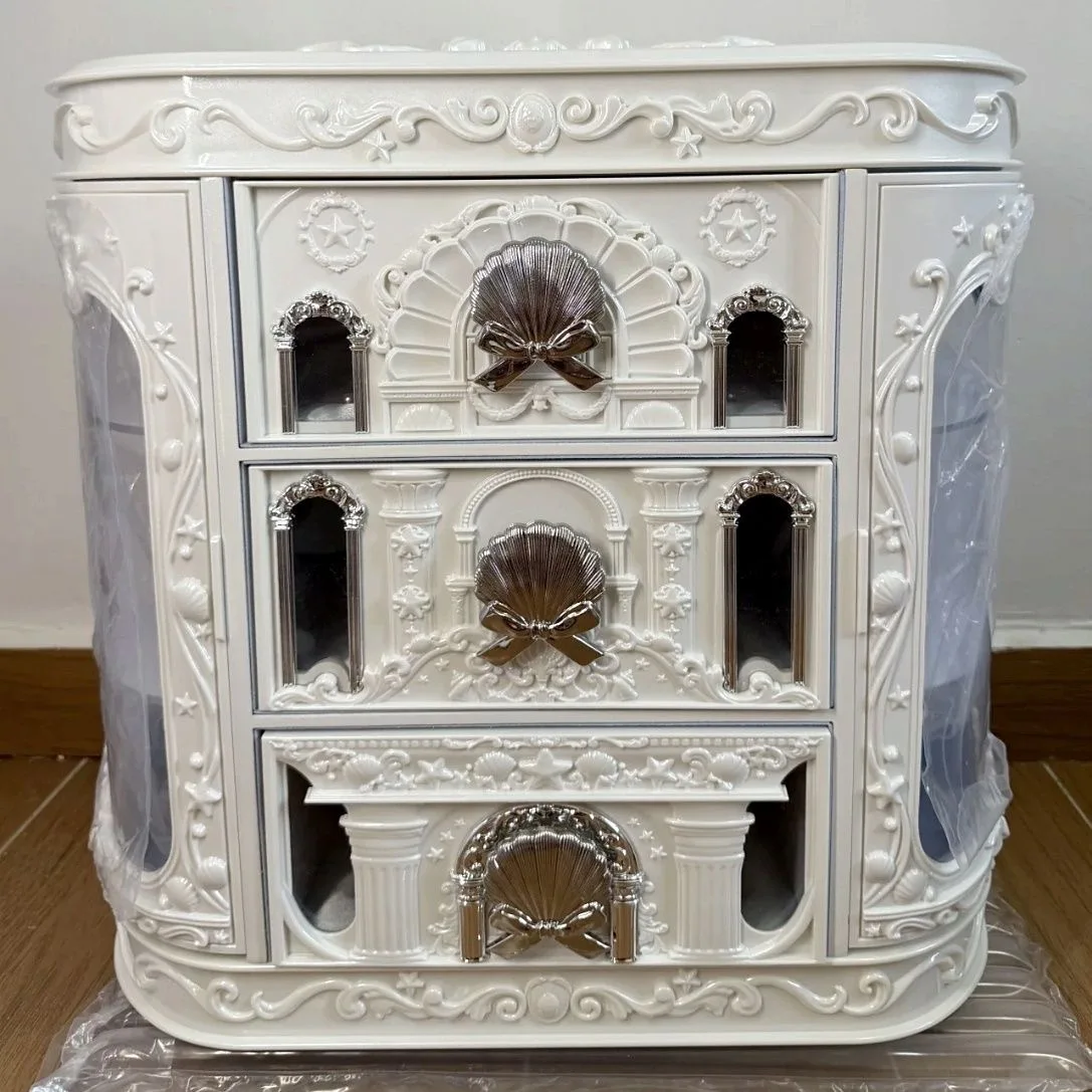 Flowerkaren shell's jewel coleção tudo em um kit de maquiagem conjunto de maquiagem para mulheres kit completo sombra lábio matiz blush caixa de perfume