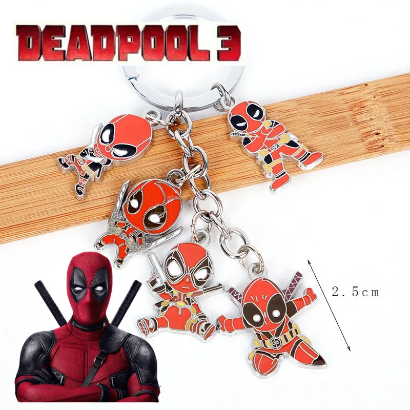 Hot Marvel Deadpool Around Hand Cartoon Creative Characters Alloy Doll Three-dimensional Manufacturers Spot Gifts Wholesale