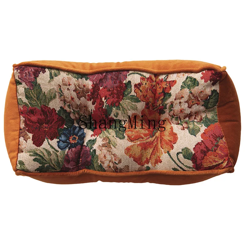 

DSA special-shaped throw pillow waist rest core bay window sofa retro siesta side sleeping pillow decorative premium pillow