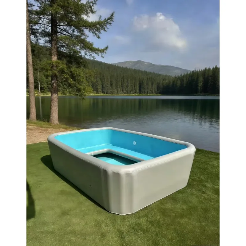 Inflatable Drop Stitch Swimming Pool UV Proof Waterproof Piscinas Foldable Easy Storage Pool Inflatable Sofa Pools for Home Use