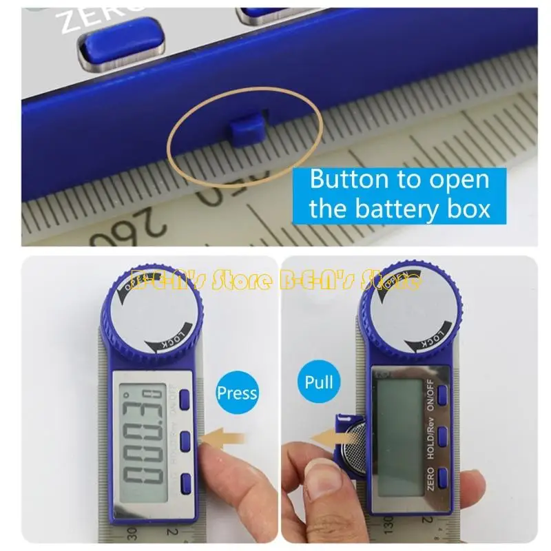 

Цифровой транспортир Y1AD, инструмент для измерения углов на 360 градусов с разрешением 0,05 ° для деревообрабатывающих проектов