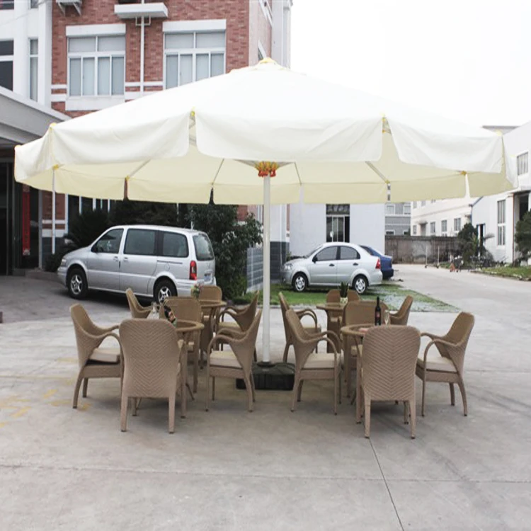 

Уличный садовый зонт-парасоль с двойным куполом 4м/5м для продажи, зонт для патио, садовые зонты