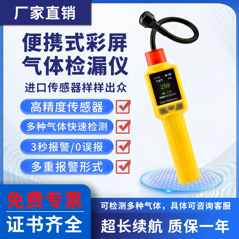 

Handheld Refrigerant Leak Detector Automotive Air Conditioning Refrigerant