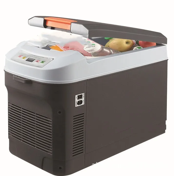 22L Dual‑Cooling Mini Refrigerator, Hot & Cold Car Cooler Warmer Box, Portable Fridge for Home, Vehicle & Student Dormitory