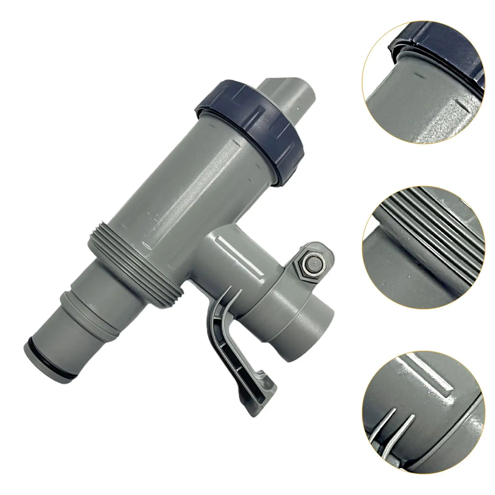 

Pool Plunger Valve Replacement Valves Part Pool Hose Adapter for above Ground Pool Filter Circulation System Electric Pool Pump