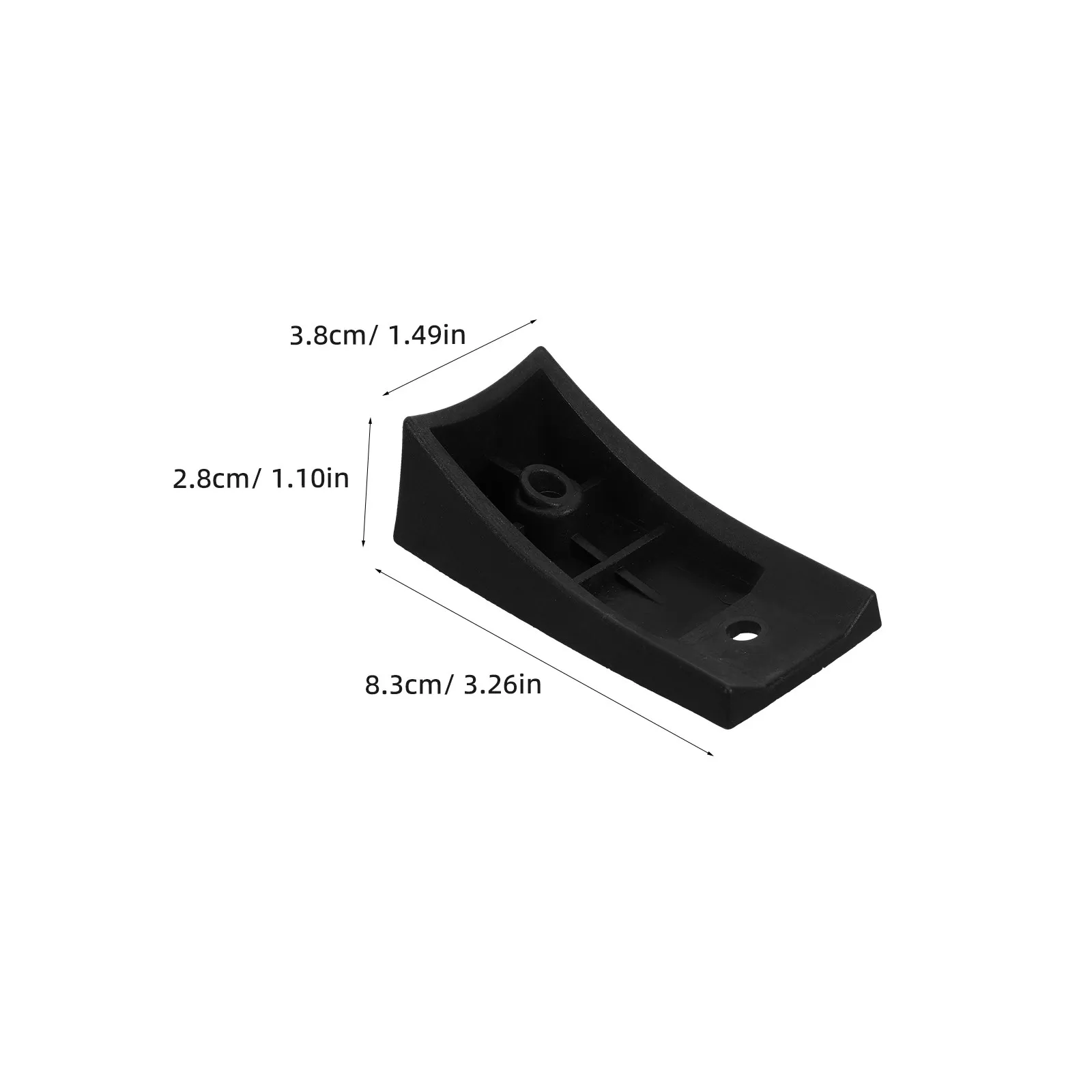 12 Pcs 4cm Chair Anti Slip Pads Foot For Stability Anti-Tilt Sled Chairs Anti-tip Lounge Scratch Furniture Leg Stabilizer Bumper