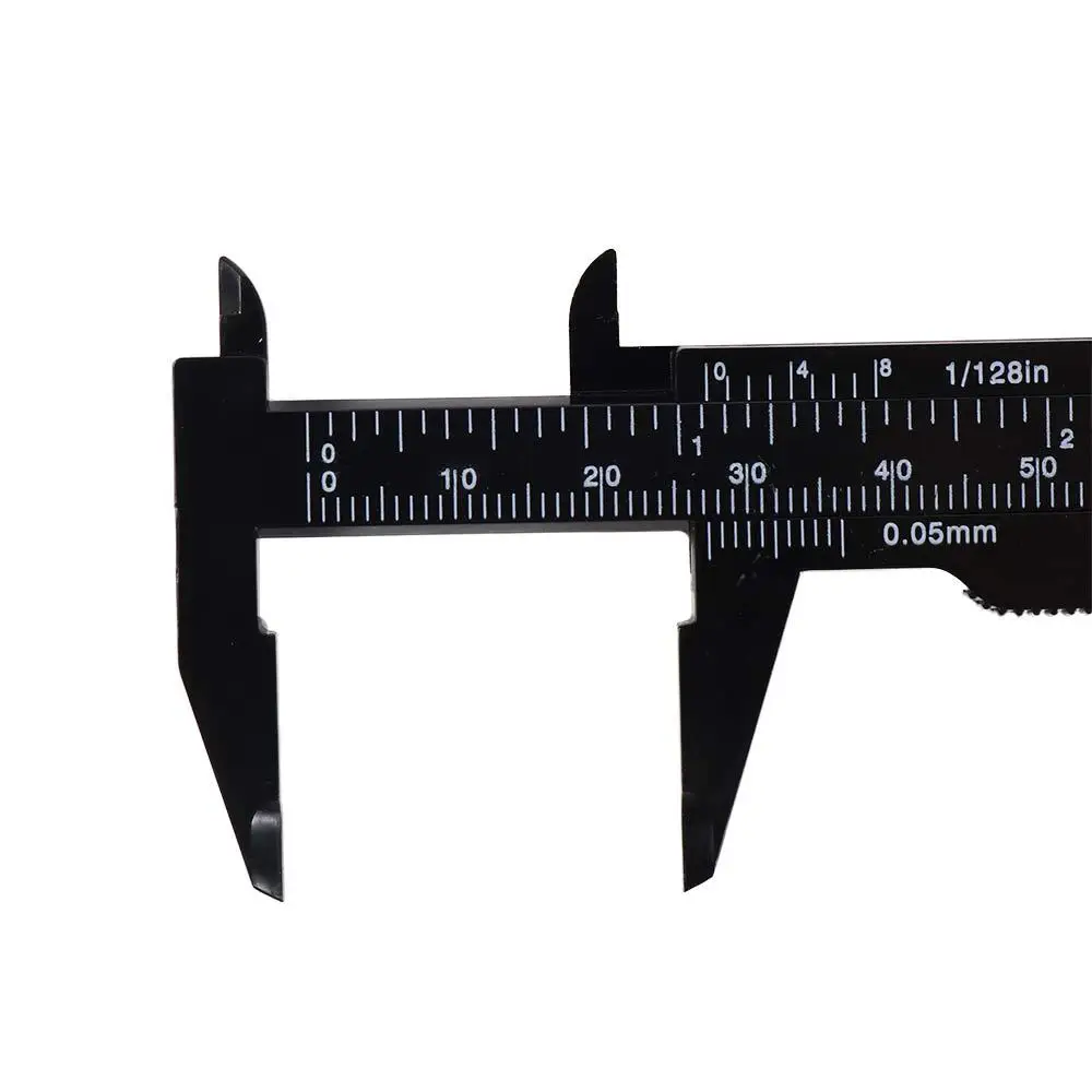 80mm Makeup Tools Professional Sliding Design Measurement Tools Eyebrow Measuring Ruler Vernier Caliper Thrush Artifact