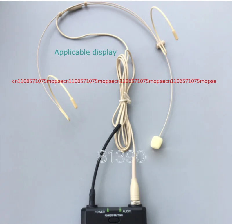 OK Headset Mic Ear Hook for Wireless MIC For UTX-B40 Stage Applicable UWP-D21 1M