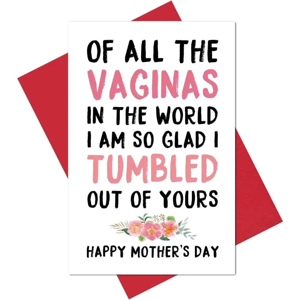 Racy Mom Mother's Day Greeting Card, Funny 
