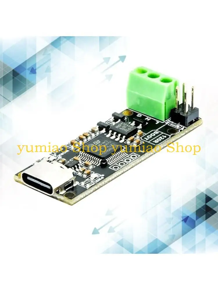 

Детали 3D-принтера 587B CANable 2.0 CAN на базе STM32G431C8T6 Адаптер USB-CAN Поддержка CANable/Candlelight/Slcan