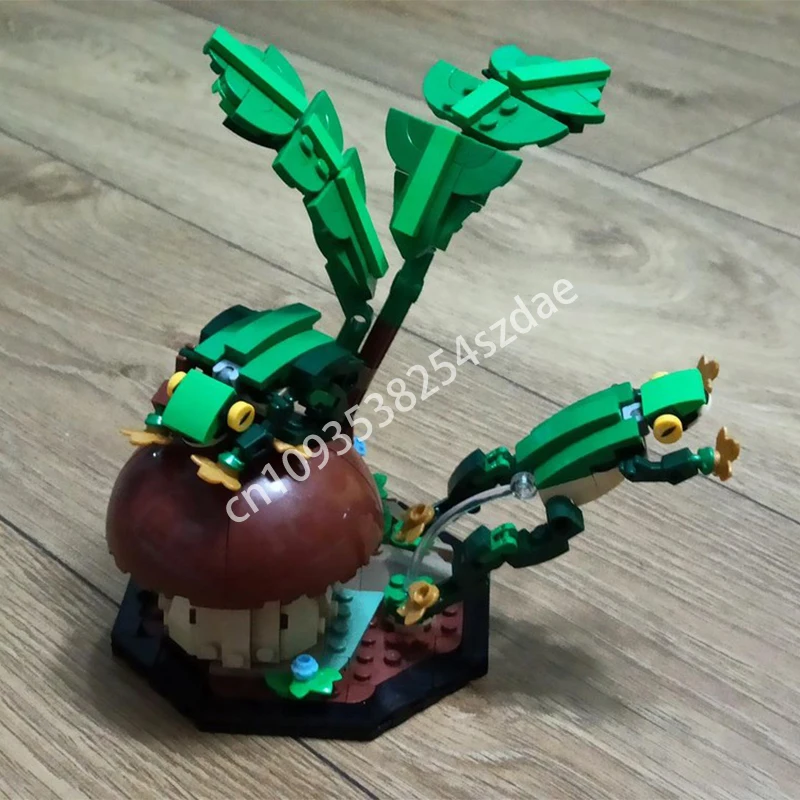 

356pcs MOC European tree frog diorama Building Blocks teenager Kids Children's Brick Christmas toy Gift Constructing