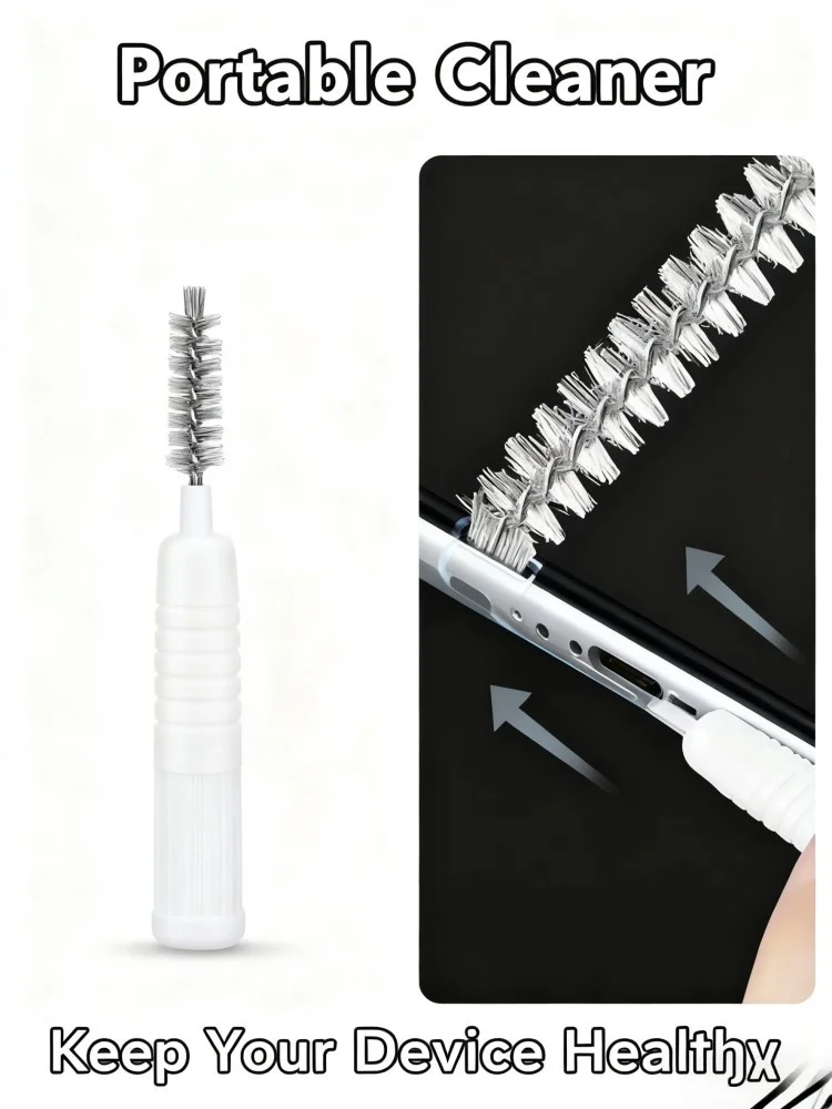 10Pack Mini Cleaning Brushes - Multi-Functional Soft Bristle, Non-Scratch for Crevices Nozzles Keyboard Car Detailing Household