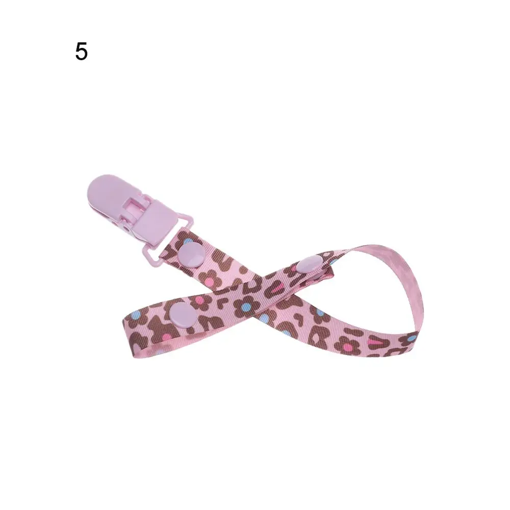 1PC Feeding Colorful Infant Chew Toy Nipple Strap Anti-drop Rope Soother Pacifier Chain Dummy Clips Baby Teething