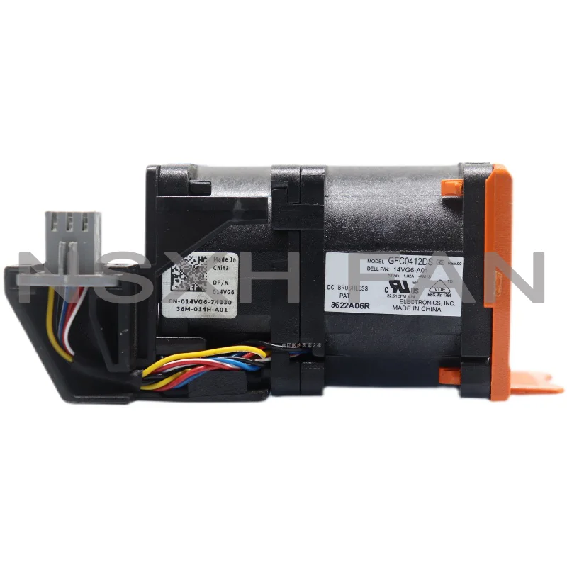 Ventilador de refrigeración de refuerzo de alta velocidad, Motor Dual de 4cm, 40mm, 4056, 12V, 1,82 a, GFC0412DS-AM1S