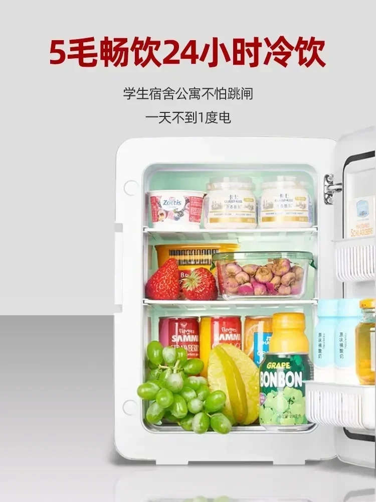 ثلاجة صغيرة منزلية مزدوجة الأغراض مثبتة على السيارة، سكن صغير للطلاب، تبريد لشخص واحد، حليب الثدي مخصص