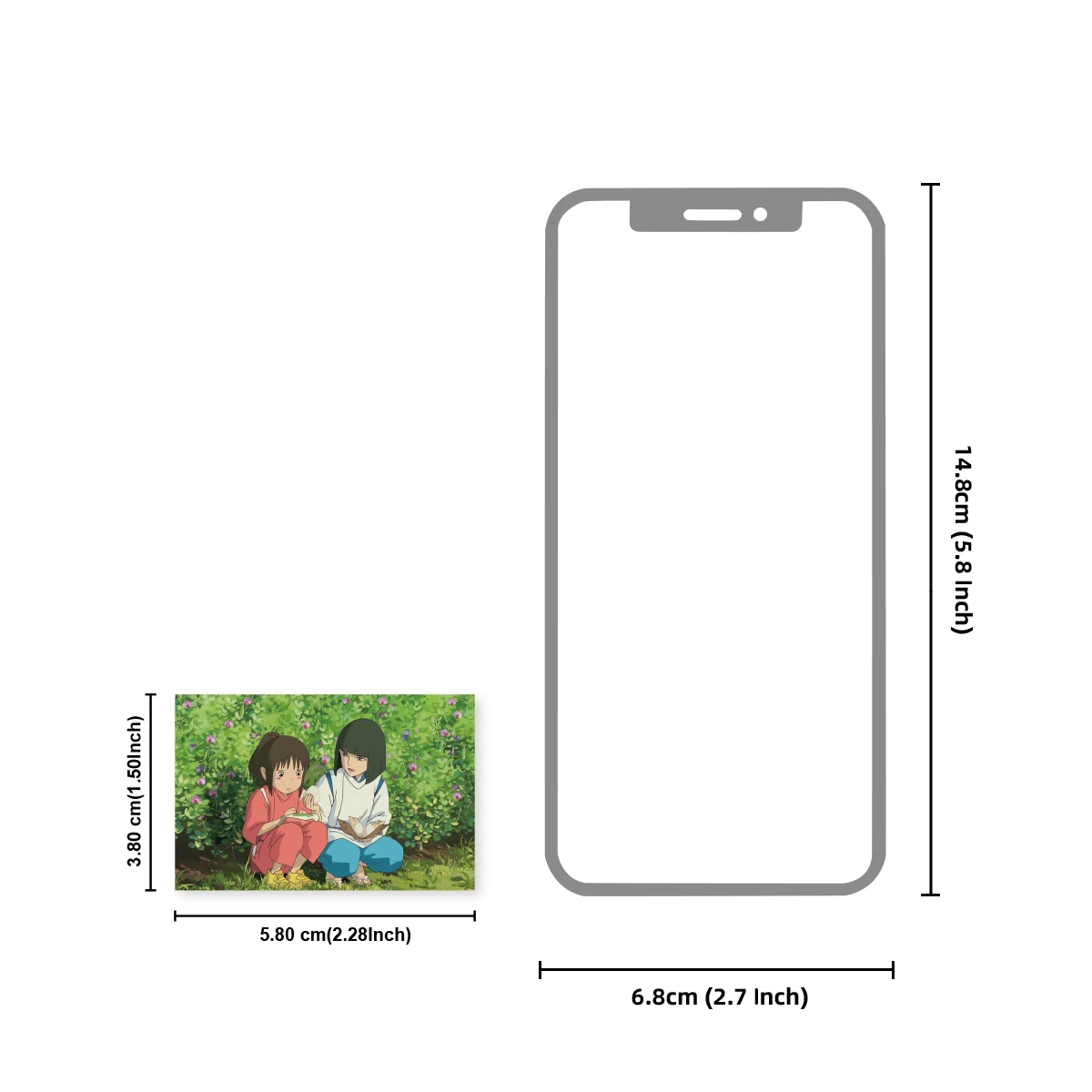 30pcs Spirited Away Cartoon Character Stickers for Notebooks, Water Bottles, Suitcases and Phone Cases, Envelopes, Pen Cases image 2
