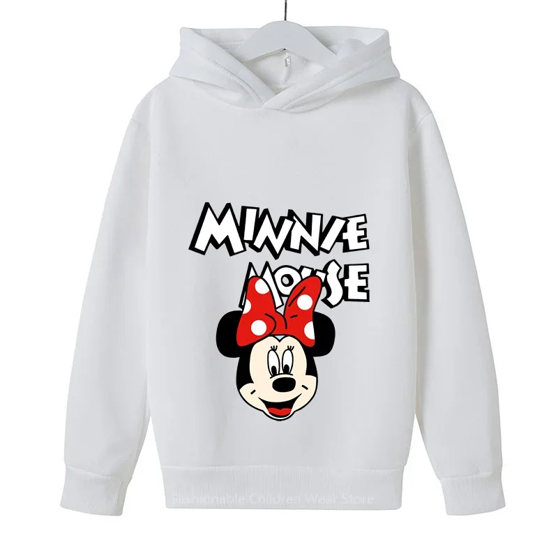 Disney Mickey Mouse Hoodie 2024 Spring Autumn Collection - Vibrant Cartoon Print for Korean Fashion Lovers