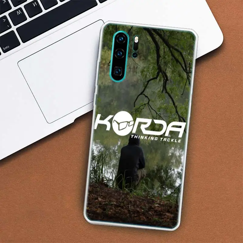 Korda Fishing Tackle Phone Case For Huawei Mate 40 Pro 30 20 Lite 10 Huawei P30 Lite P50 Pro P40 P20 P10 Cover Coque