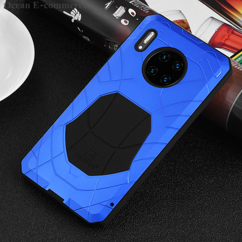 

Original Imatch Phone Case For Huawei Mate 30 40 Pro Hard Aluminum Metal Full Protection Cover Shockproof Armor Heavy Housing