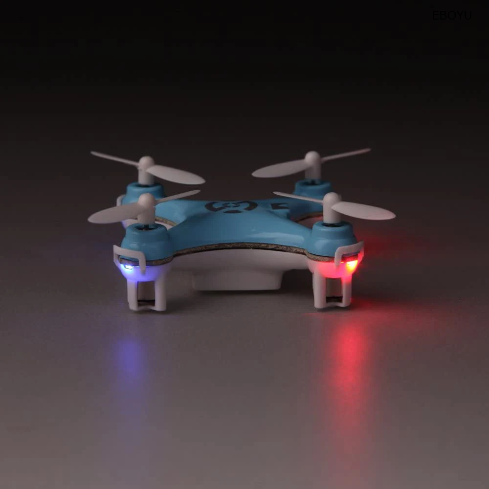 Cheerson CX10 Mini RC Drone 4CH 2.4GHz 6 Axis Gyro LED Rechargeable Mini Nano RC UFO Quadcopter RTF