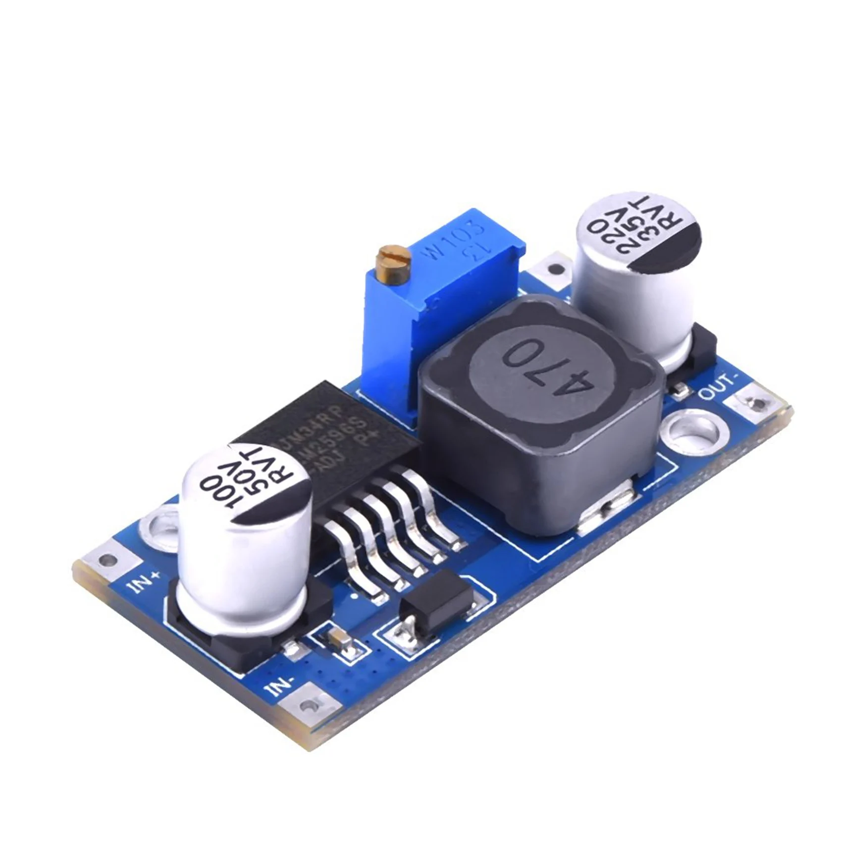 AFOURT-12 Pack LM2596 DC To DC Buck Converter 3.0-40V To 1.5-35V Power Supply Step Down Module (6 Pack)