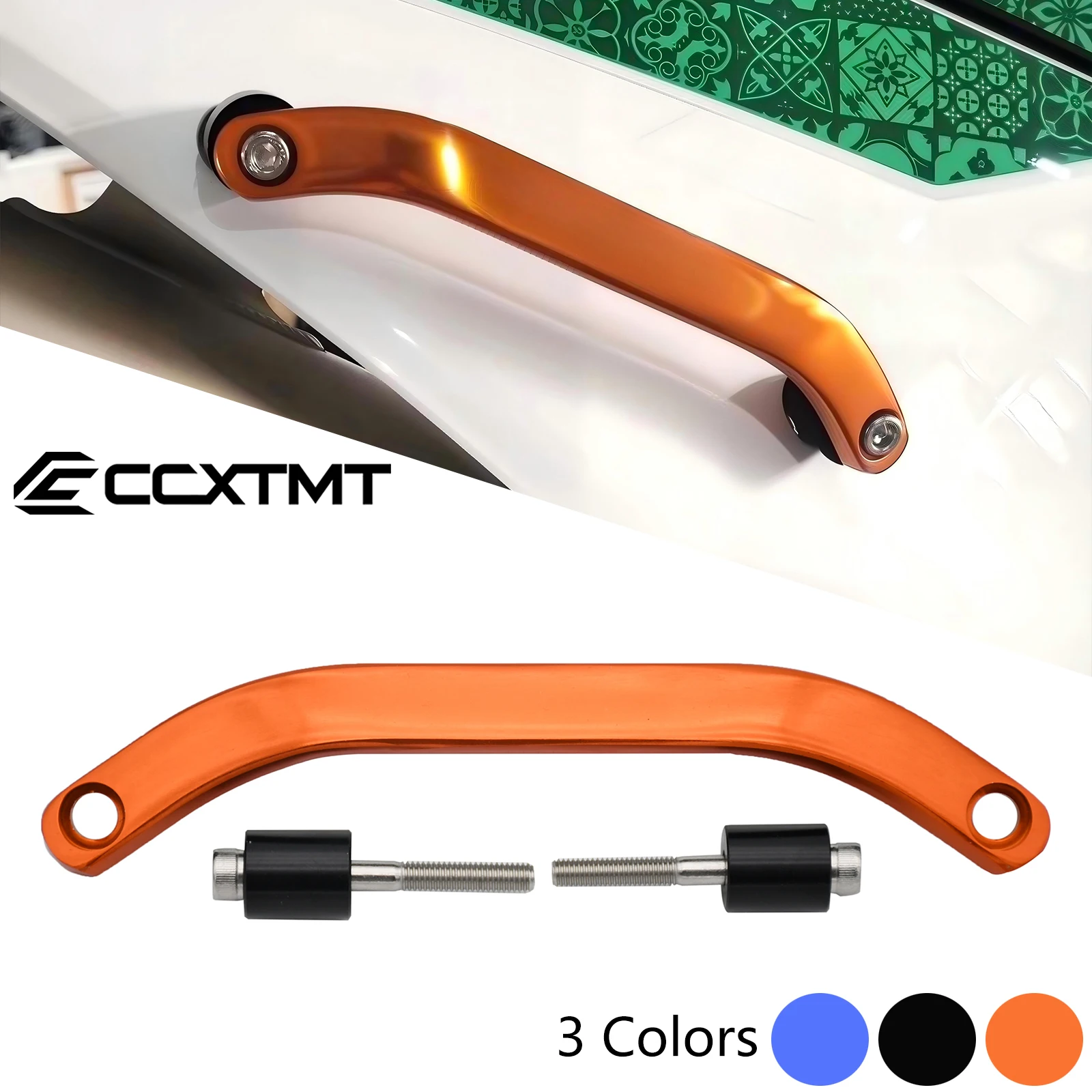 Alavanca de corrimão para motocicleta, alça traseira para ktm exc sx xc xcw excf sxf xcf xcfw smr 125 150 200 250 300 350 450 500 2011-2016