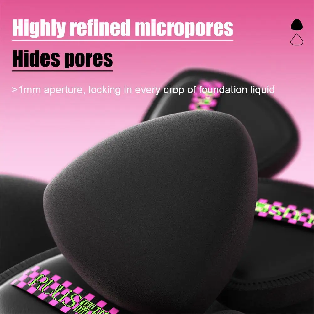 Soffio per cosmetici super spesso Soffio per fondotinta morbido e non mangiato Cuscini rimbalzanti ad alta densità Strumenti per il trucco per uso asciutto e bagnato