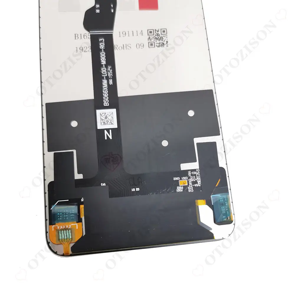 LCD With Frame For Honor V30 Pro OXF-AN10 Screen View 30 V30 Display Touch Digitizer Assembly For Huawei OXF-AN00 Replacement