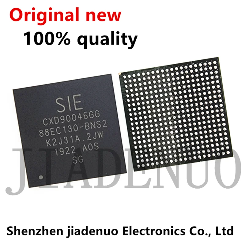 (1piece)100% test very good product CXD90046GG CXD90036G bga chip reball with balls IC chips