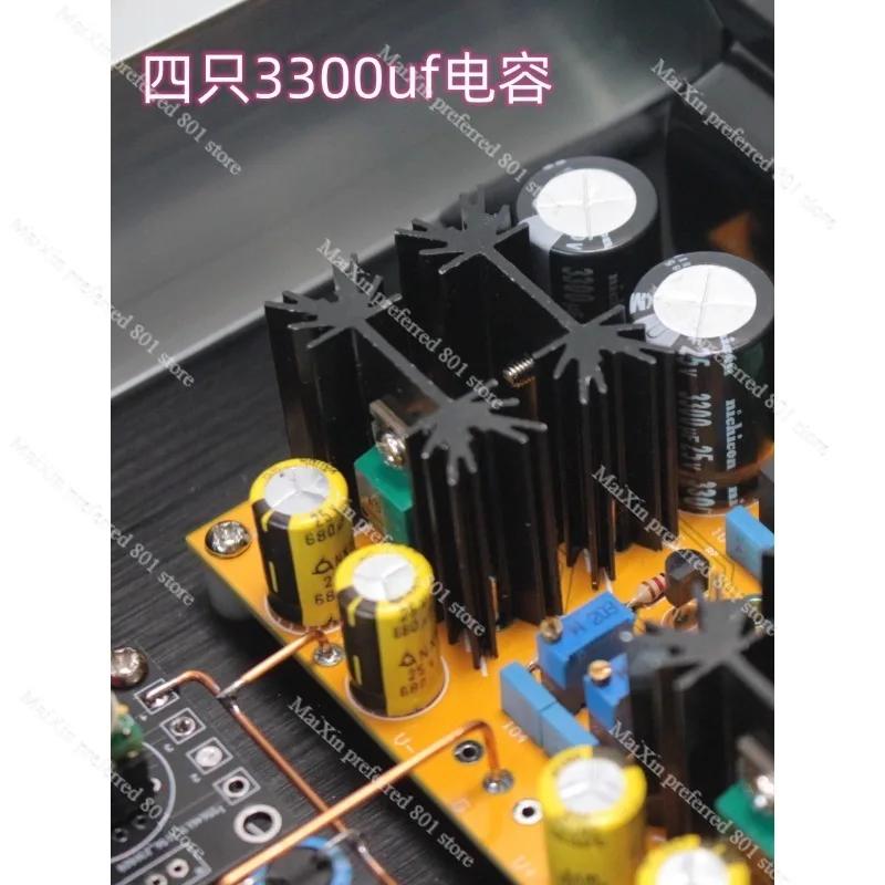 Bile flavor Class A power supply front stage NE5534 AD847 single operation amplifier front stage finished machine, clear voice