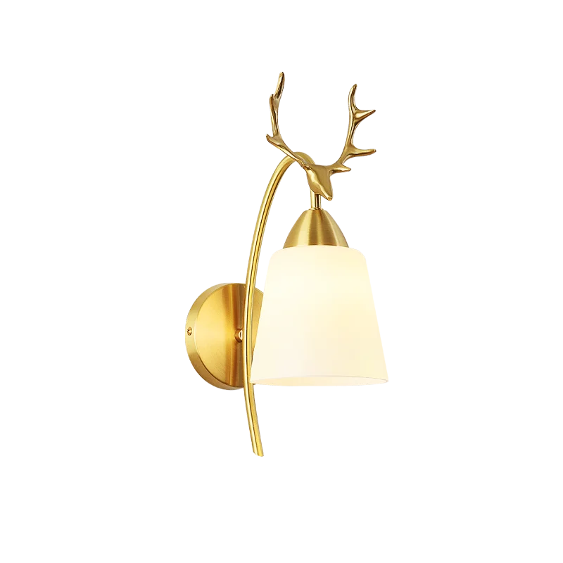 YUNYI All Copper Post-Modern Wall Lighting For Living Room Bedroom Study Room Bedside Wall Light Decorative Lighting Fixture