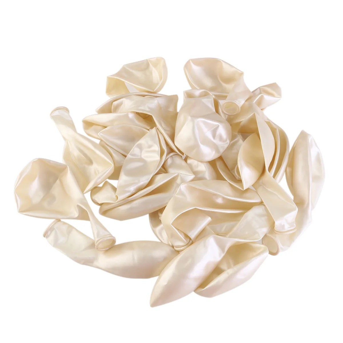 

50 Pcs Pearl Balloons Assorted Colors Natural Latex Round Shape Safe Body Party Wedding Kids Fun Birthday Christmas