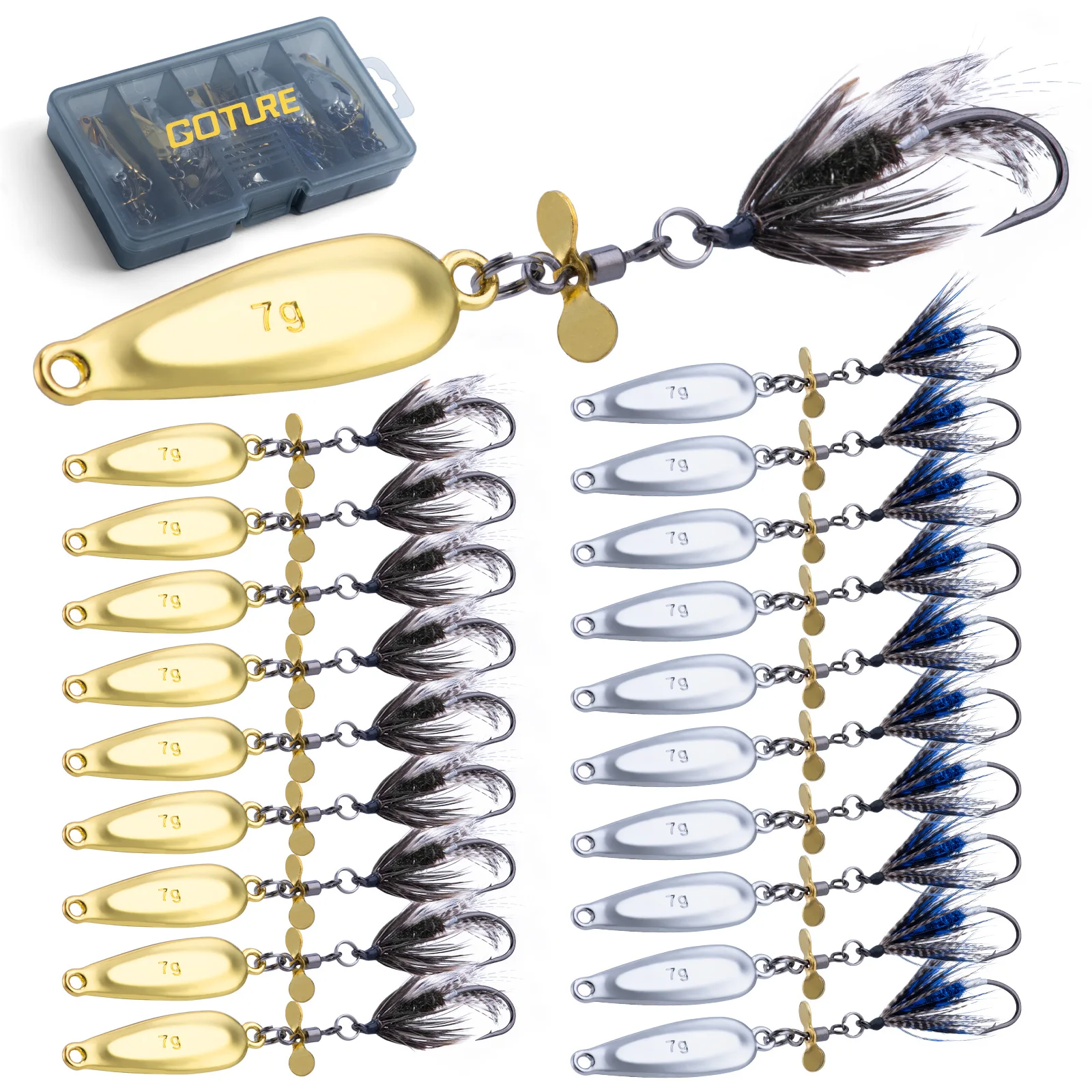 Goture Señuelos para lucio: cuchara, crankbait y wobblers