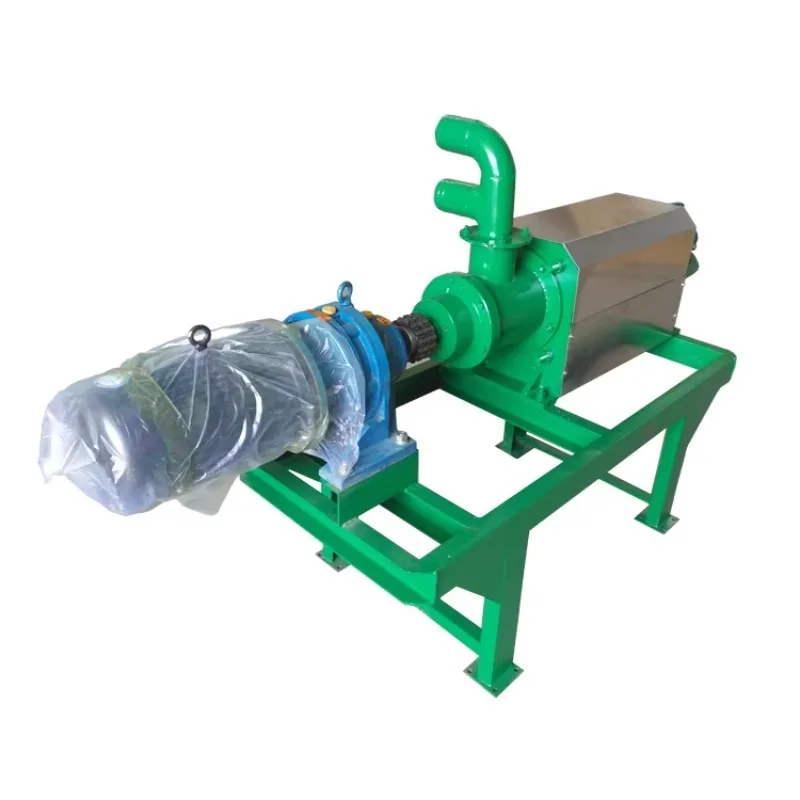 Factory Supply Cow Dung Squeezing Separator Machine Pig Chicken Manure Dewatering Machine