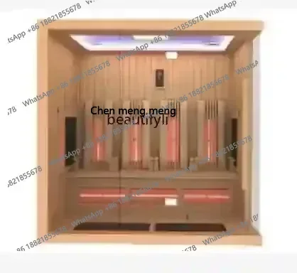 cc182R Household mobile steam room, sweat box, fumigator, wooden bath box, steam stove, sauna room