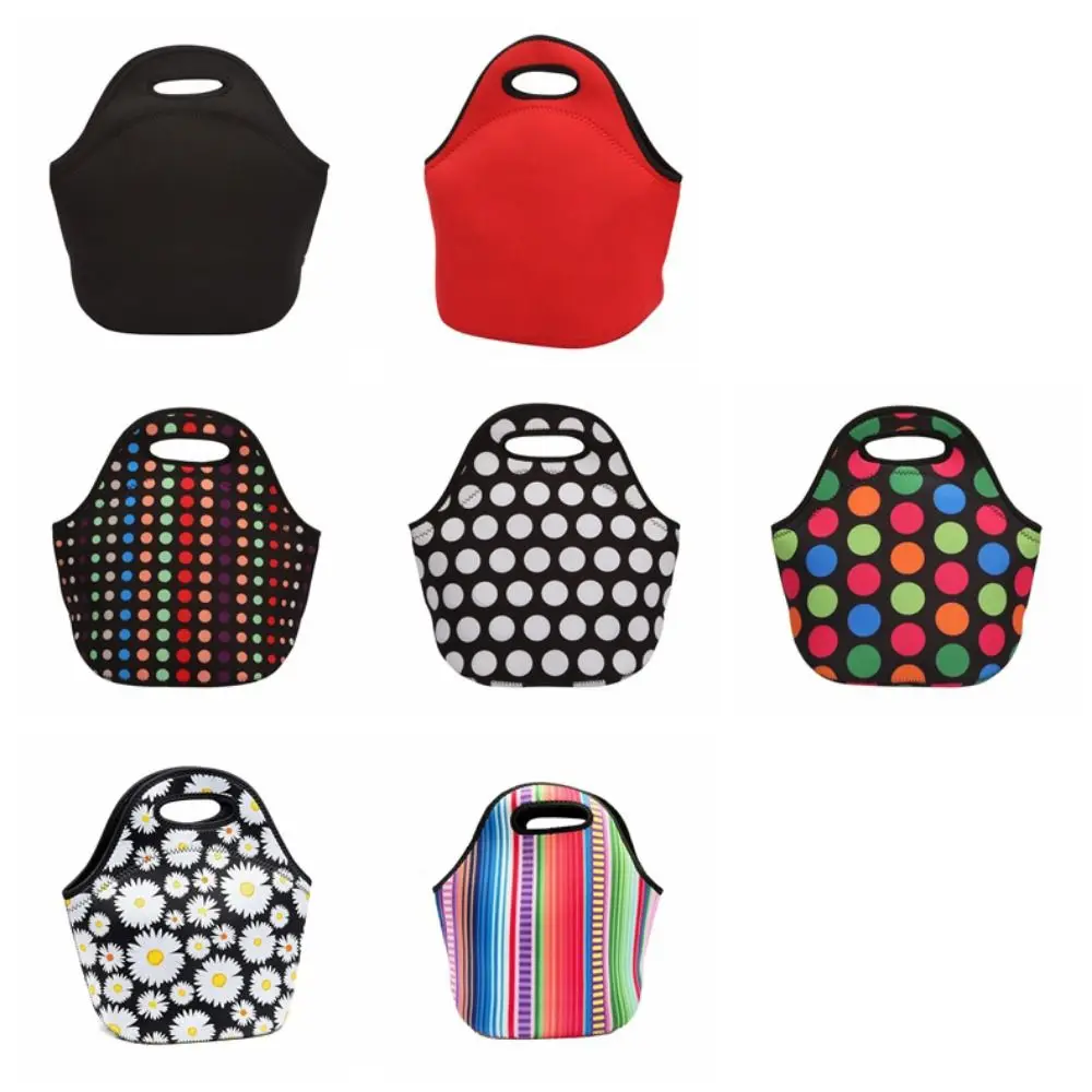 

Handbag Portable Lunchbox Reusable Neoprene Travel Lunch Bag Handheld Universal Insulated Dinner Bags Daily