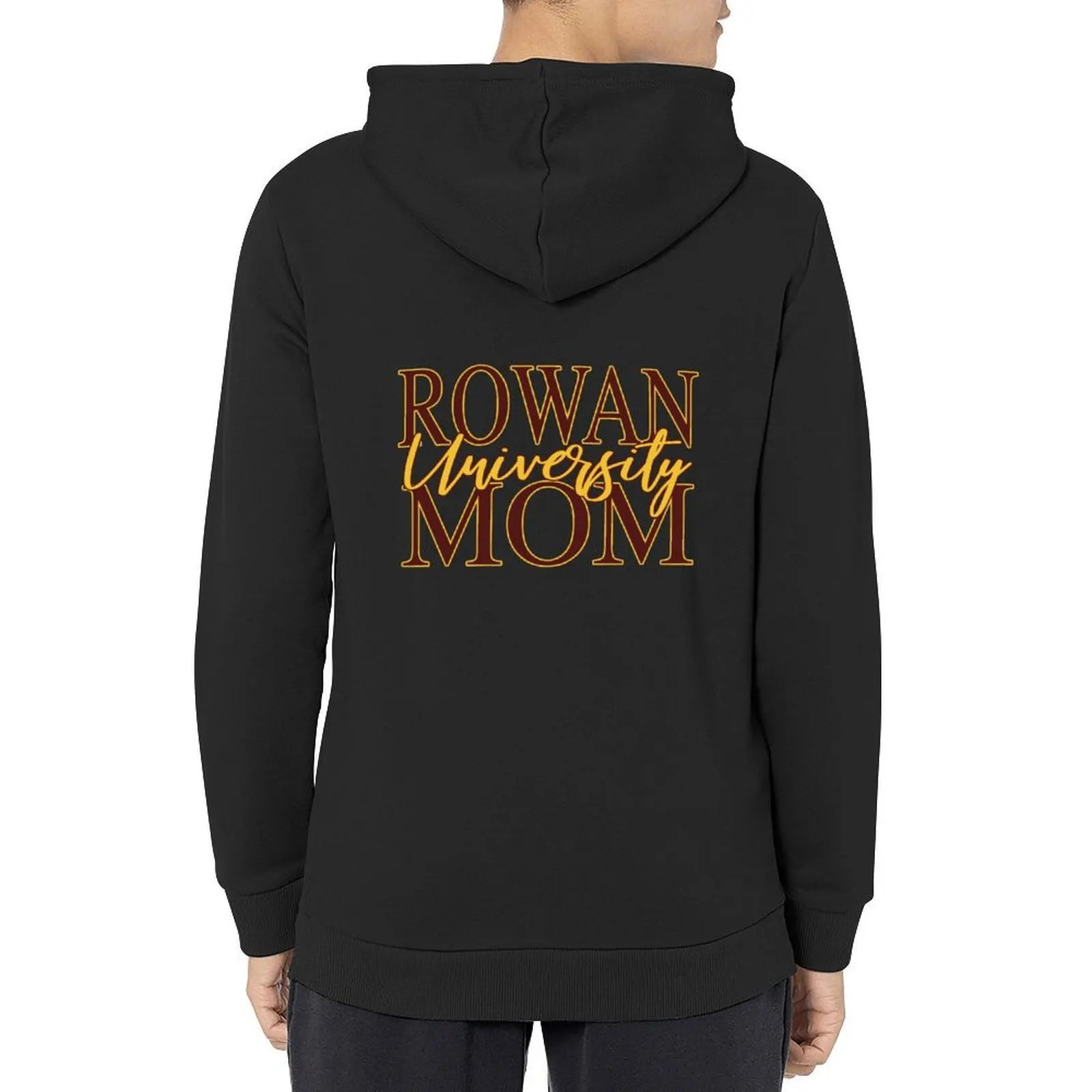 

Rowan University MOM Hoodie mens designer clothes korean clothes japanese style male clothes new hooded tee