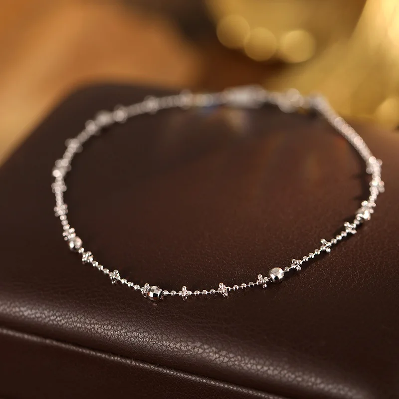 

GL High-Quality Ins Laser Beads Fairy Chain Women's Light Luxury Full Sky Star Romantic Jewelry Gift - Excellent Gift Item