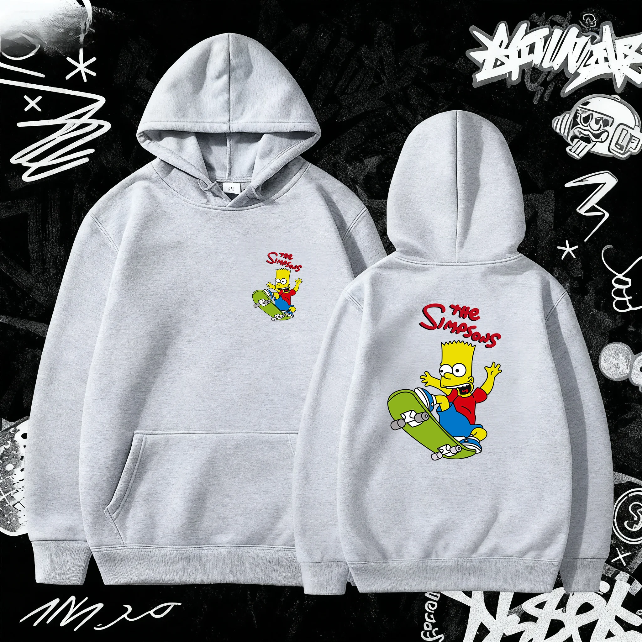 

Новая модная мужская толстовка с аниме-принтом 2026 года, унисекс, свободный крой, на все сезоны, дышащая и легкая