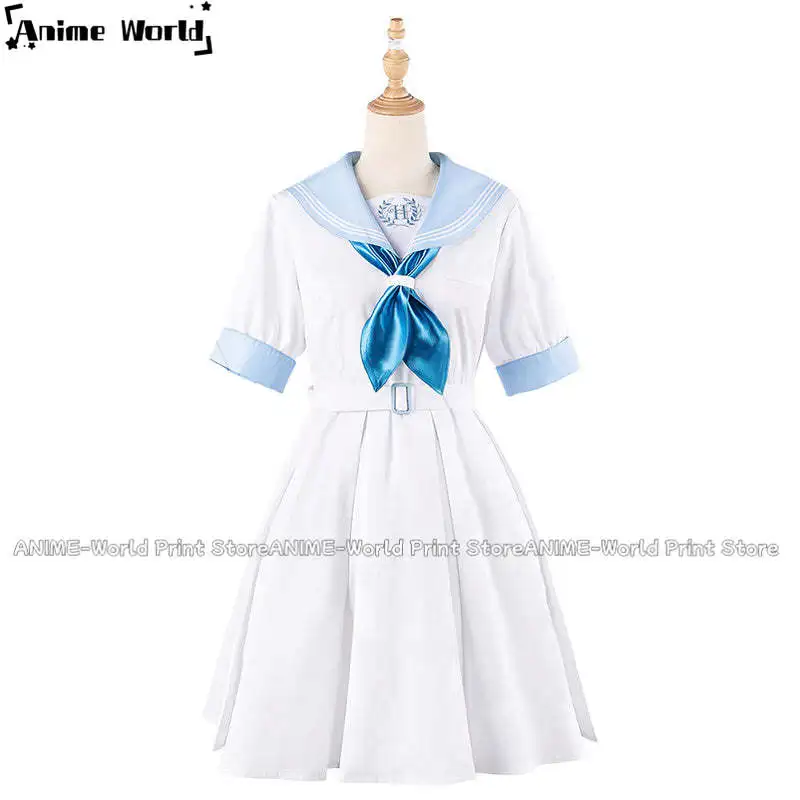 

《Custom Size》Anime Hololive HoneyWorks Virtual YouTuber Kobo Kanaeru Holohoneygaoka High School Unifirm Cosplay Costume